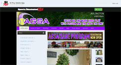 Desktop Screenshot of agsafastpitch.com